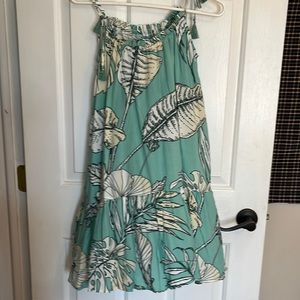 Floral size small tropical dress